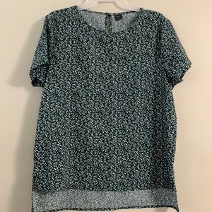 Green shein shirt